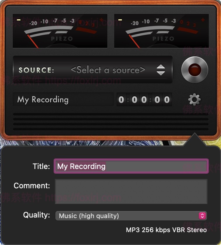 Piezo 1.9.6 录音软件-佛系软件 Piezo 1.9.6 录音软件-佛系软件