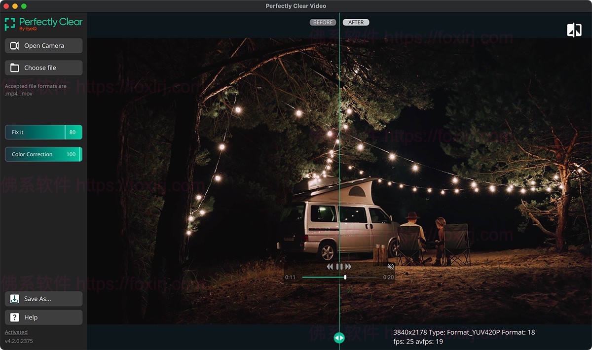 Perfectly Clear Video 4.6.1.2701 AI视频清晰化处理