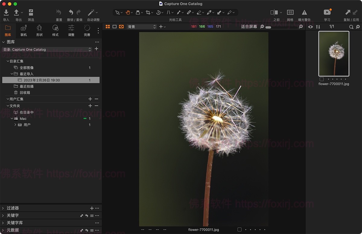 Capture One Enterprise 16.6.6.9 RAW图像编辑处理-佛系软件 Capture One Enterprise 16.6.6.9 RAW图像编辑处理-佛系软件