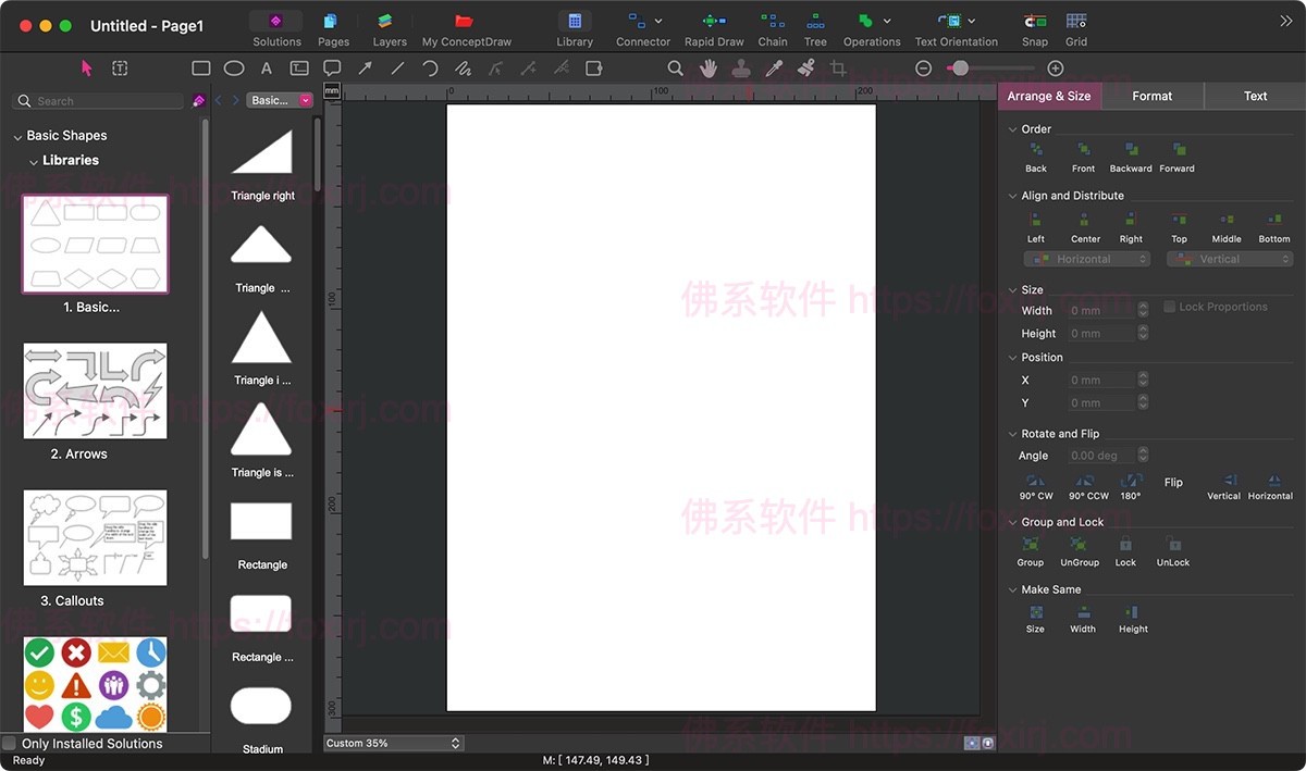 ConceptDraw OFFICE 11.0.0 绘图/思维导图/项目管理-佛系软件 ConceptDraw OFFICE 11.0.0 绘图/思维导图/项目管理-佛系软件