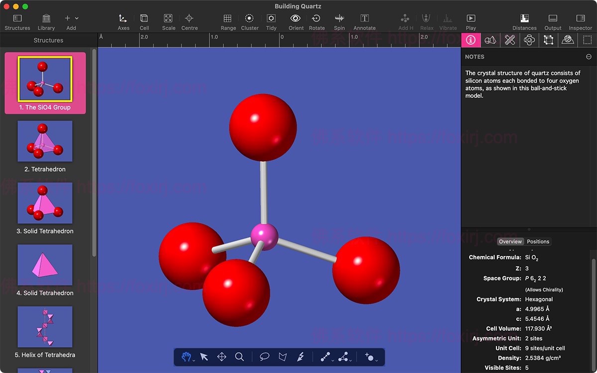 CrystalMaker 10.8.3 晶体与分子结构可视化-佛系软件 CrystalMaker 10.8.3 晶体与分子结构可视化-佛系软件