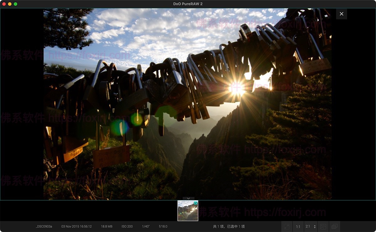 DxO PureRAW 3.9.0.33 RAW图像编辑处理