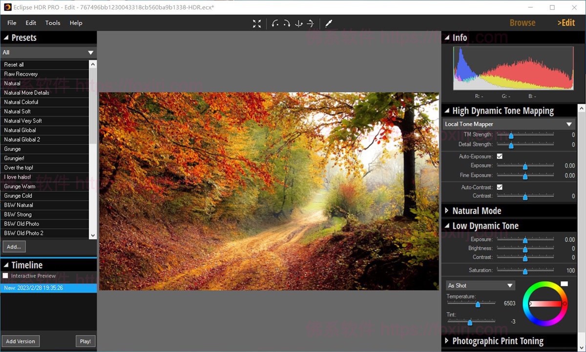 InPixio Eclipse HDR Pro 1.3.700.620 HDR照片编辑合成-佛系软件 InPixio Eclipse HDR Pro 1.3.700.620 HDR照片编辑合成-佛系软件