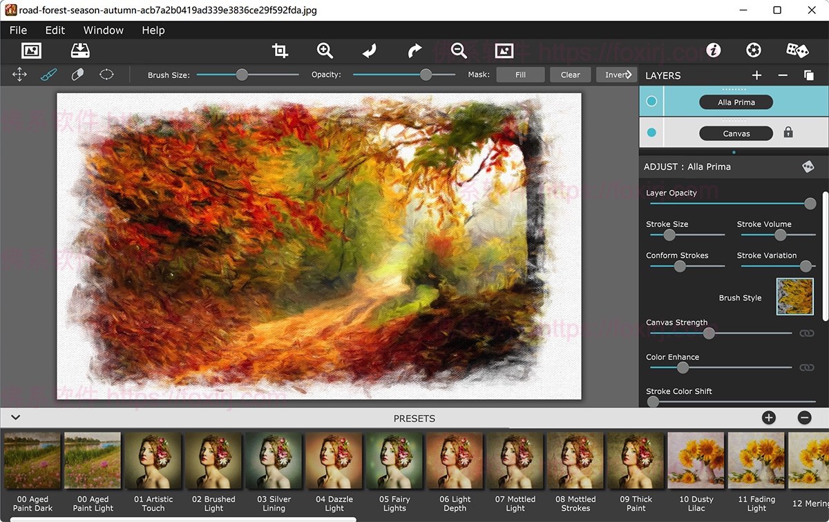 JixiPix Artista Impresso Pro 1.8.27 图片油画滤镜-佛系软件 JixiPix Artista Impresso Pro 1.8.27 图片油画滤镜-佛系软件