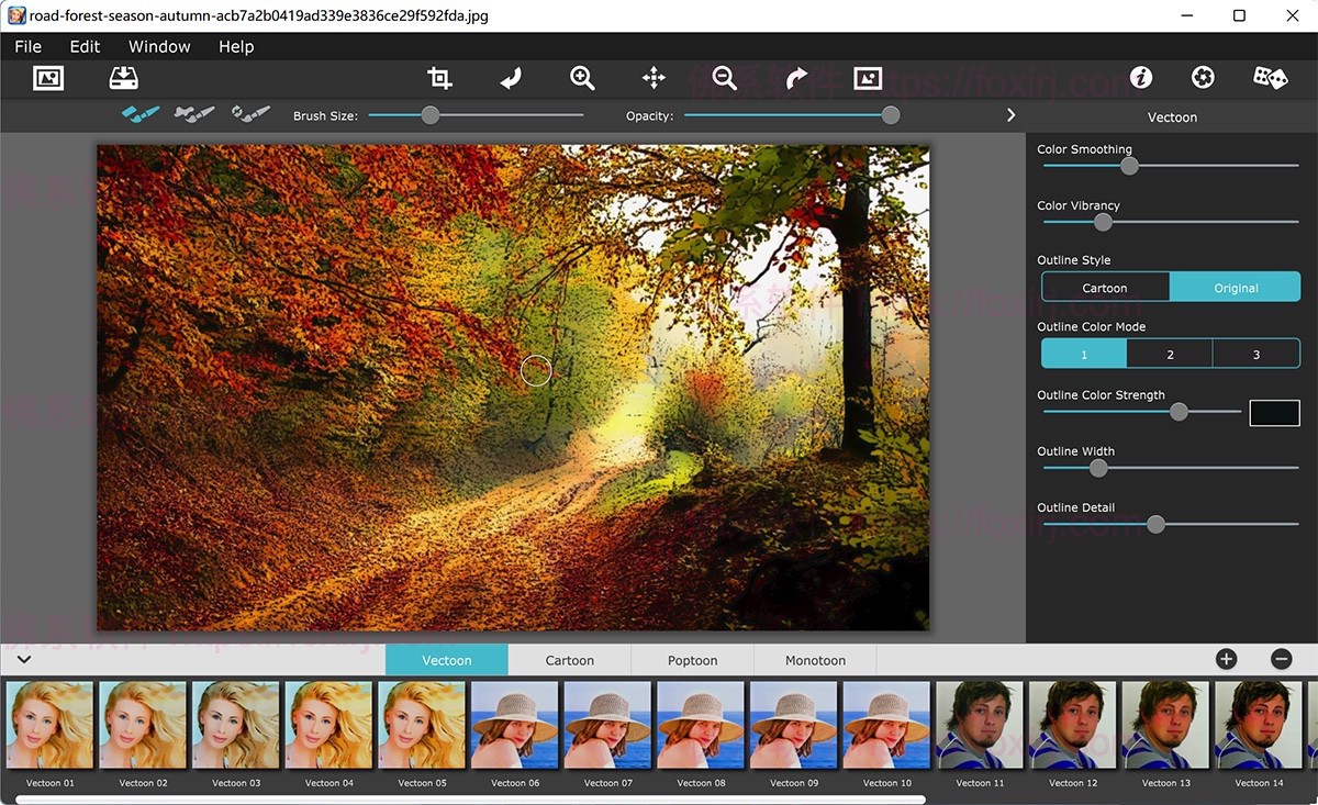 JixiPix Artoon 1.11.0 照片转漫画