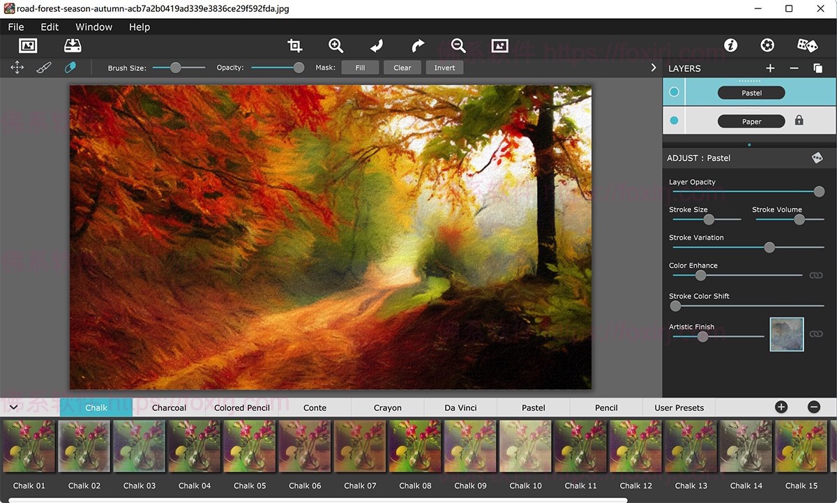 JixiPix Pastello Pro 6.0.102 照片转铅笔画-佛系软件 JixiPix Pastello Pro 6.0.102 照片转铅笔画-佛系软件
