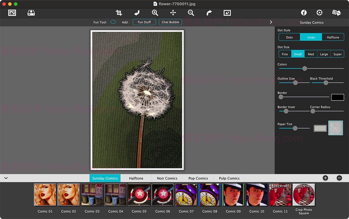 JixiPix Pop Dot Comics 2.14 照片转漫画