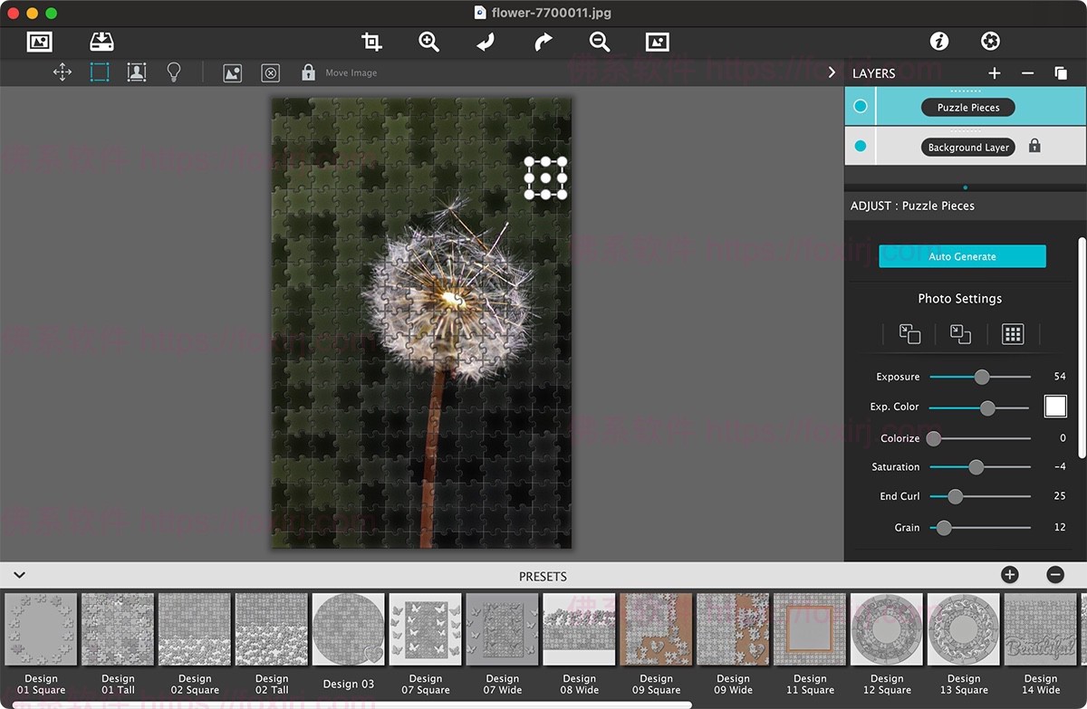 JixiPix PuzziPix Pro 1.0.23 图片拼图-佛系软件 JixiPix PuzziPix Pro 1.0.23 图片拼图-佛系软件