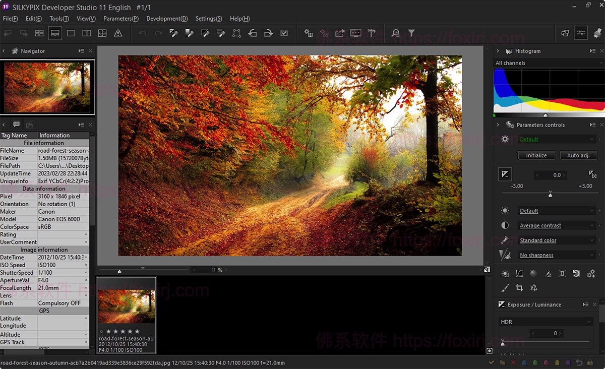 SILKYPIX Developer Studio Pro 12.0.4.0 RAW图像编辑处理
