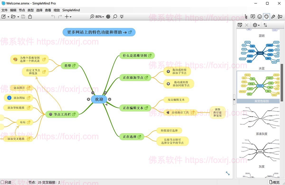 SimpleMind Pro 2.7.0.6568 思维导图-佛系软件 SimpleMind Pro 2.7.0.6568 思维导图-佛系软件