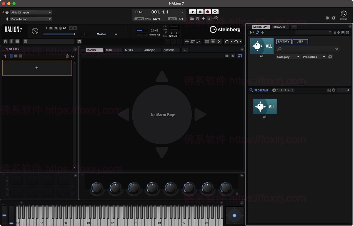 Steinberg HALion 7.1.40 虚拟采样与声音合成