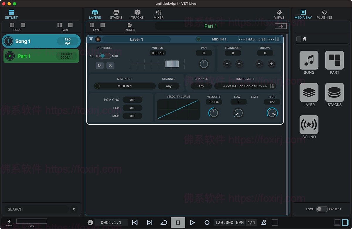 Steinberg VST Live Pro 2.2.60.437 终极现场演出系统-佛系软件 Steinberg VST Live Pro 2.2.60.437 终极现场演出系统-佛系软件