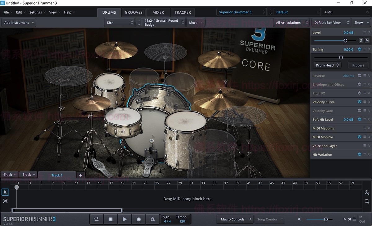 ToonTrack Superior Drummer 3.4.1 +Core Library 虚拟鼓音乐制作
