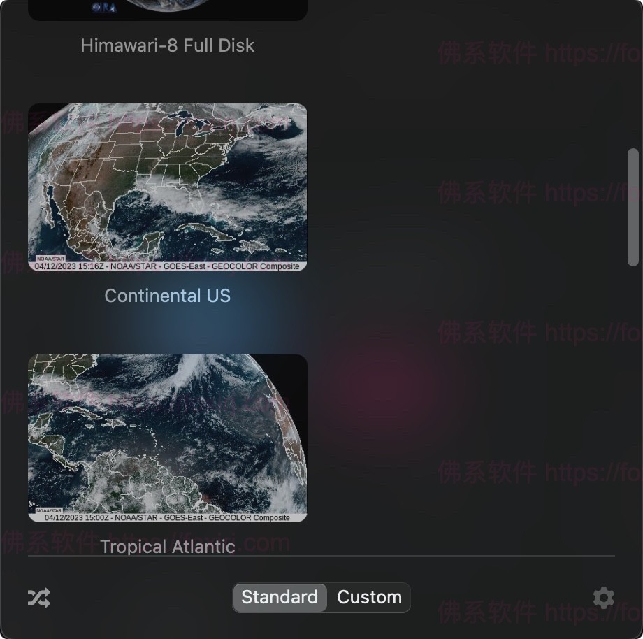 Downlink 2.6 实时卫星图像壁纸-佛系软件 Downlink 2.6 实时卫星图像壁纸-佛系软件
