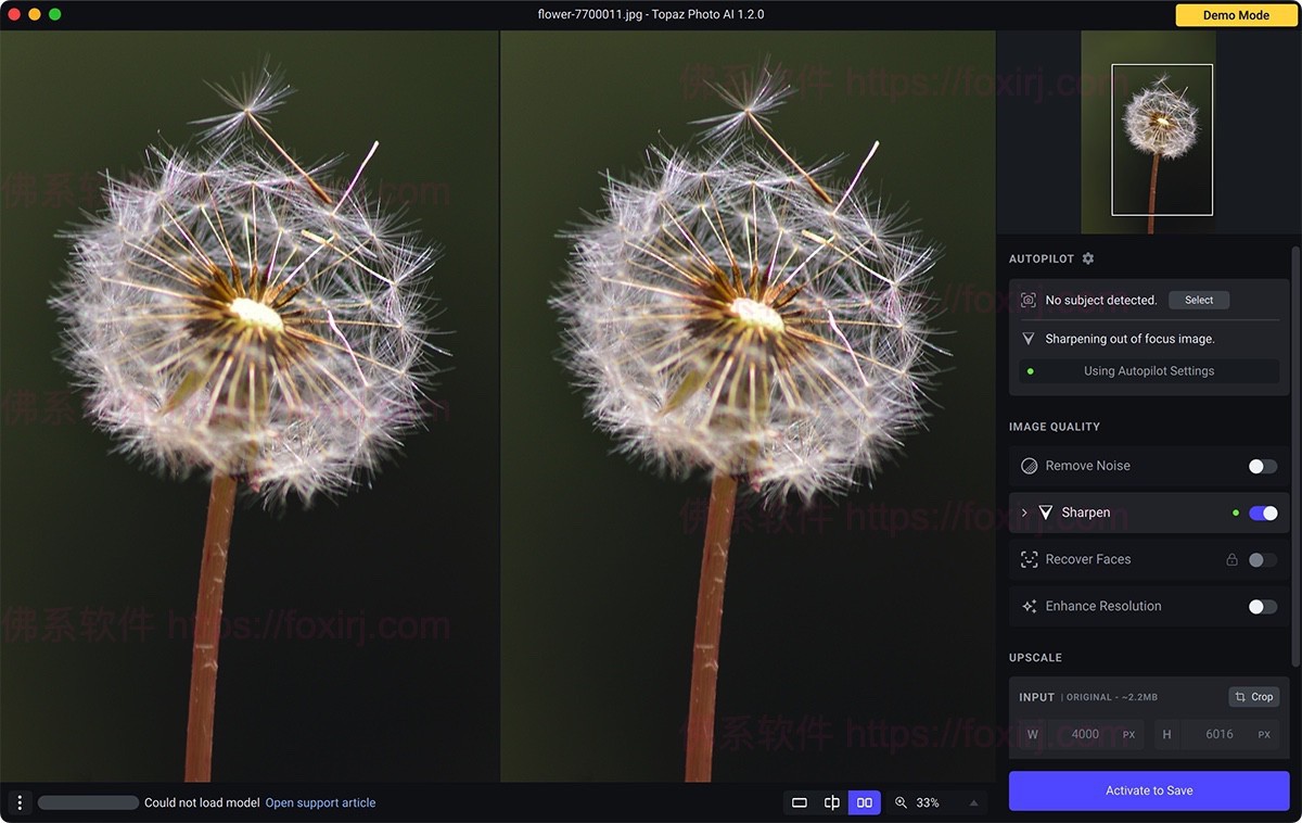 Topaz Photo 1.0.0 AI图片智能降噪-佛系软件 Topaz Photo 1.0.0 AI图片智能降噪-佛系软件