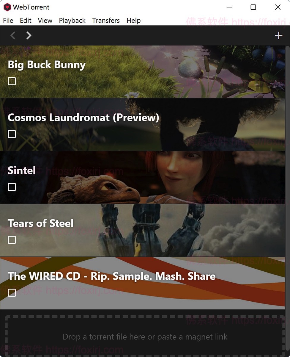 WebTorrent 0.24.0 BT种子在线播放-佛系软件 WebTorrent 0.24.0 BT种子在线播放-佛系软件