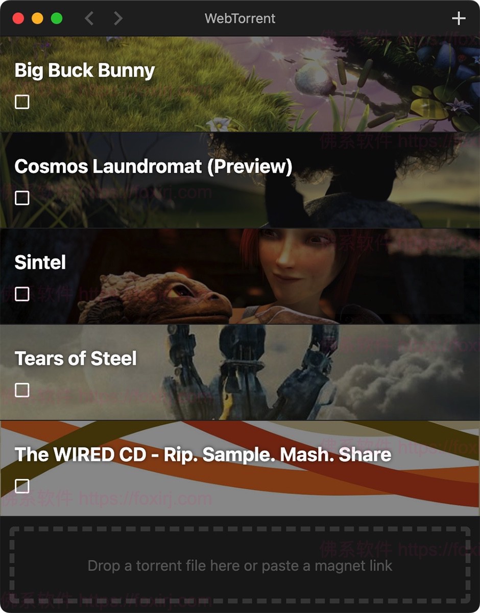 WebTorrent 0.24.0 BT种子在线播放
