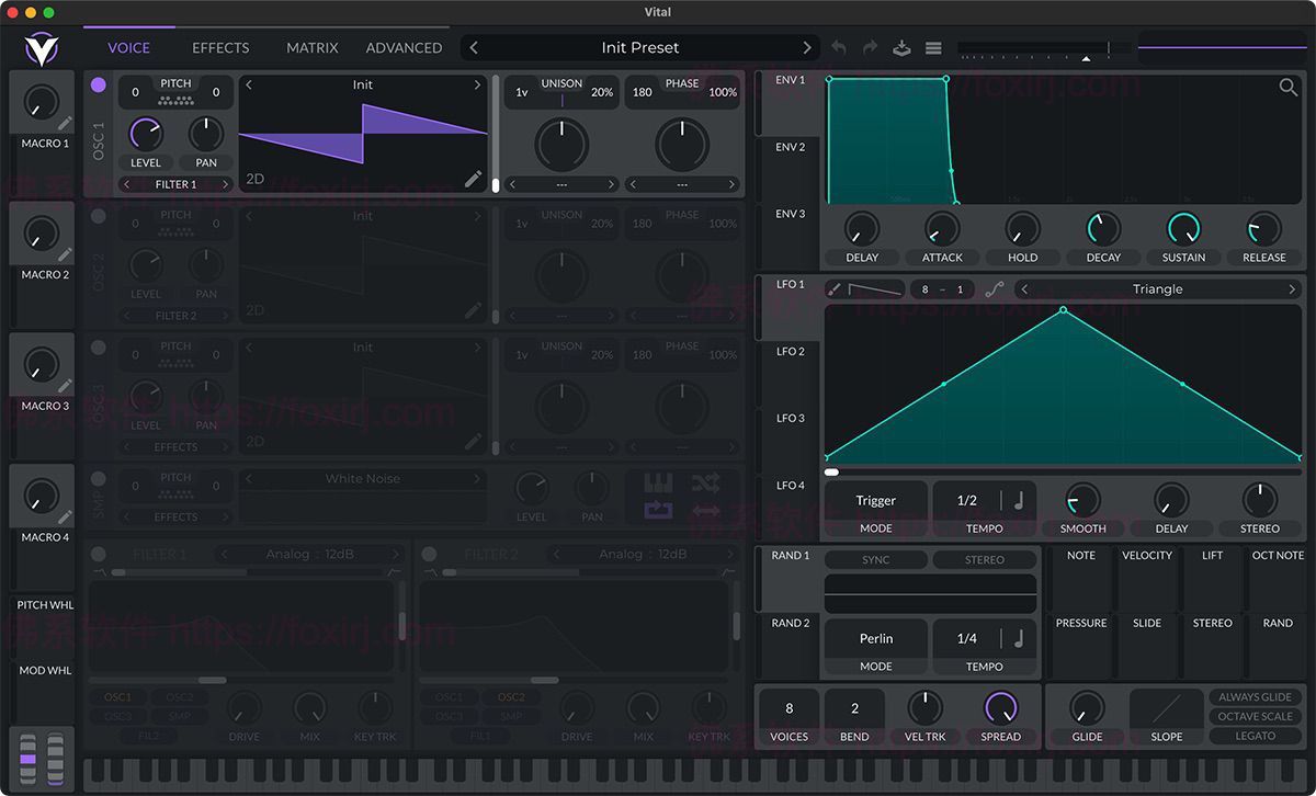 Vital Audio Vital Pro 1.5.5 频谱波表合成器-佛系软件 Vital Audio Vital Pro 1.5.5 频谱波表合成器-佛系软件
