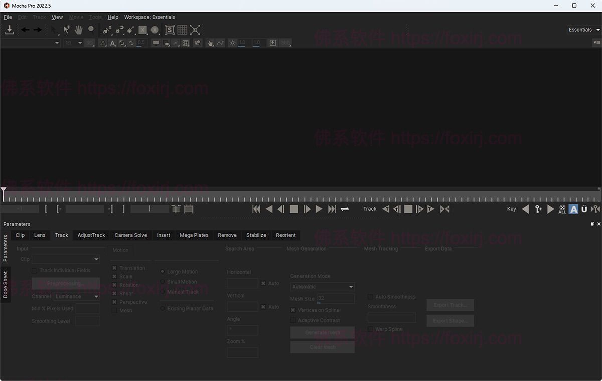 Boris FX Mocha Pro 2025.5 12.5.2.73 平面跟踪摄像机反求-佛系软件 Boris FX Mocha Pro 2025.5 12.5.2.73 平面跟踪摄像机反求-佛系软件