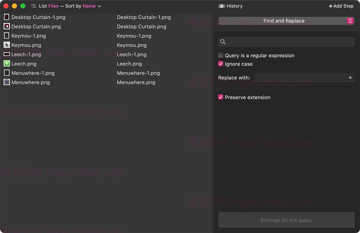 Name Mangler 3.9.3 文件批量重命名-佛系软件 Name Mangler 3.9.3 文件批量重命名-佛系软件