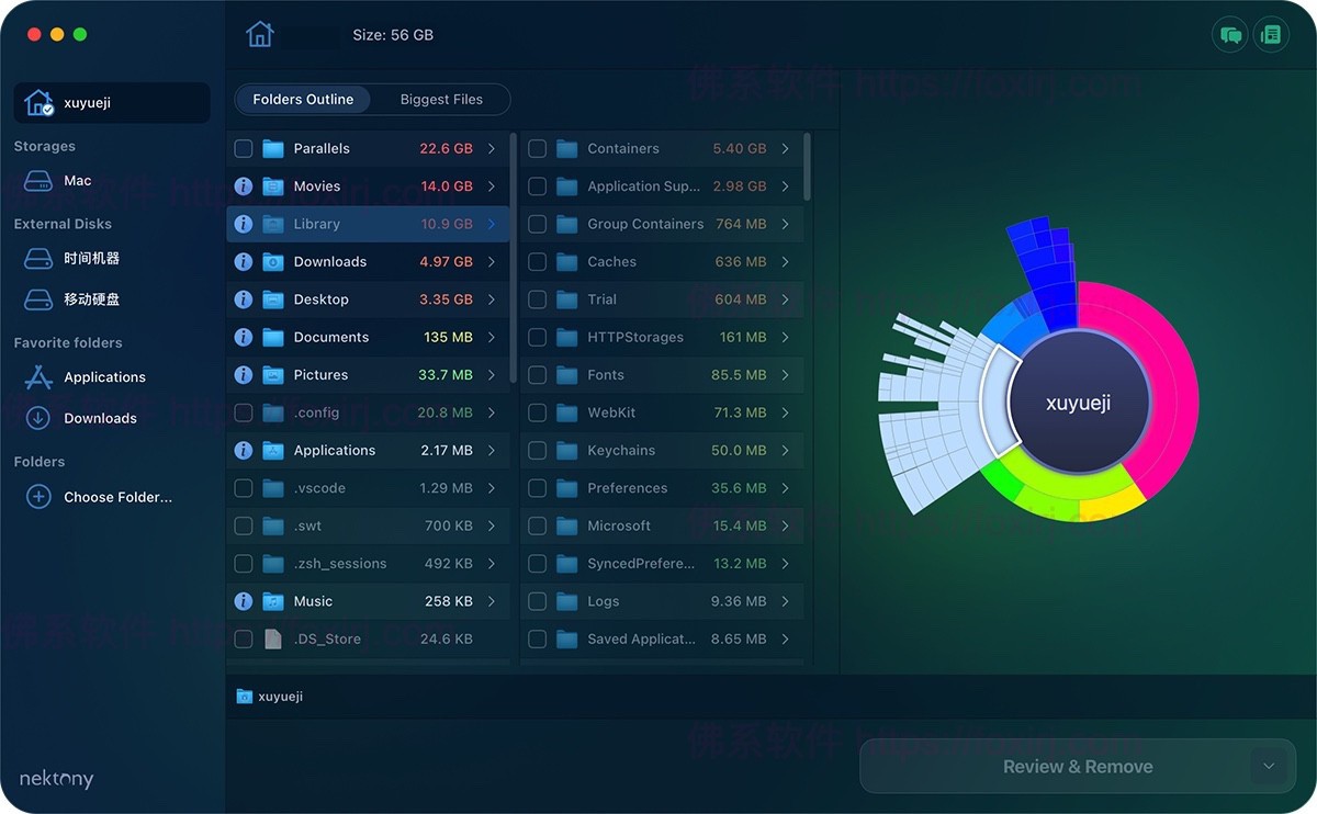 Disk Space Analyzer Pro 5.2.1 可视化磁盘清理-佛系软件 Disk Space Analyzer Pro 5.2.1 可视化磁盘清理-佛系软件