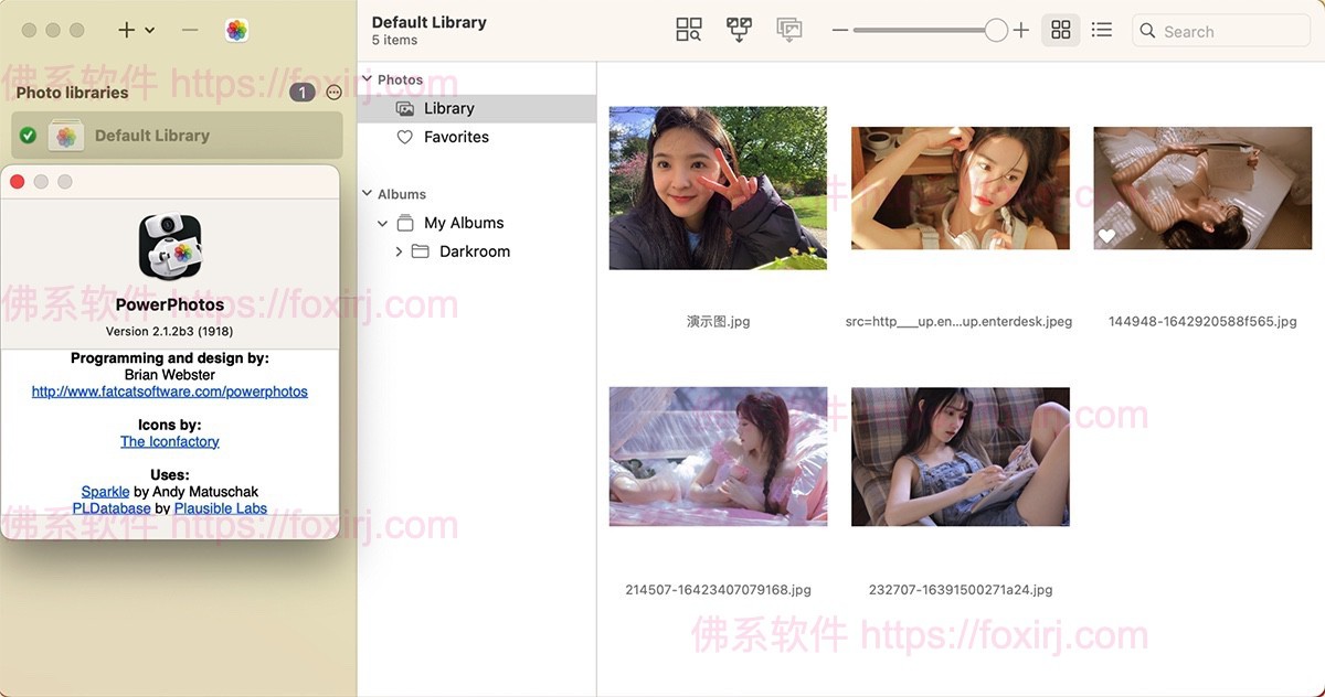 PowerPhotos 3.0.3 照片管理与编辑处理-佛系软件 PowerPhotos 3.0.3 照片管理与编辑处理-佛系软件