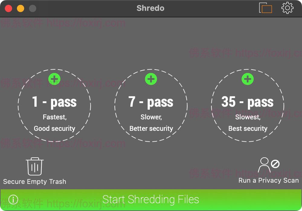 Shredo 1.2.8.5 文件粉碎机-佛系软件 Shredo 1.2.8.5 文件粉碎机-佛系软件