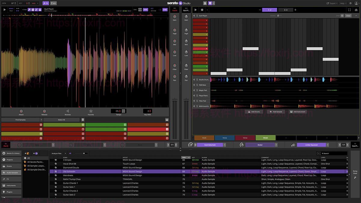 Serato Studio 2.3.0 +Packs 音频节拍制作