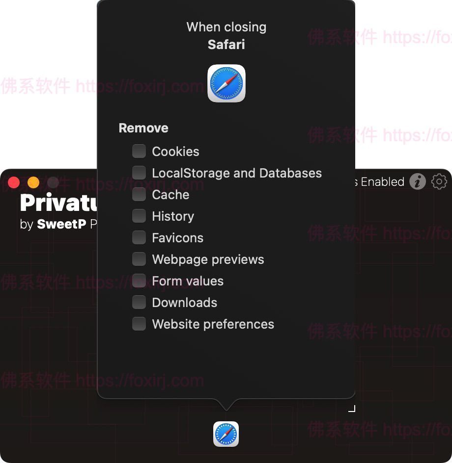 Privatus 7.1.4 网页缓存清理-佛系软件 Privatus 7.1.4 网页缓存清理-佛系软件