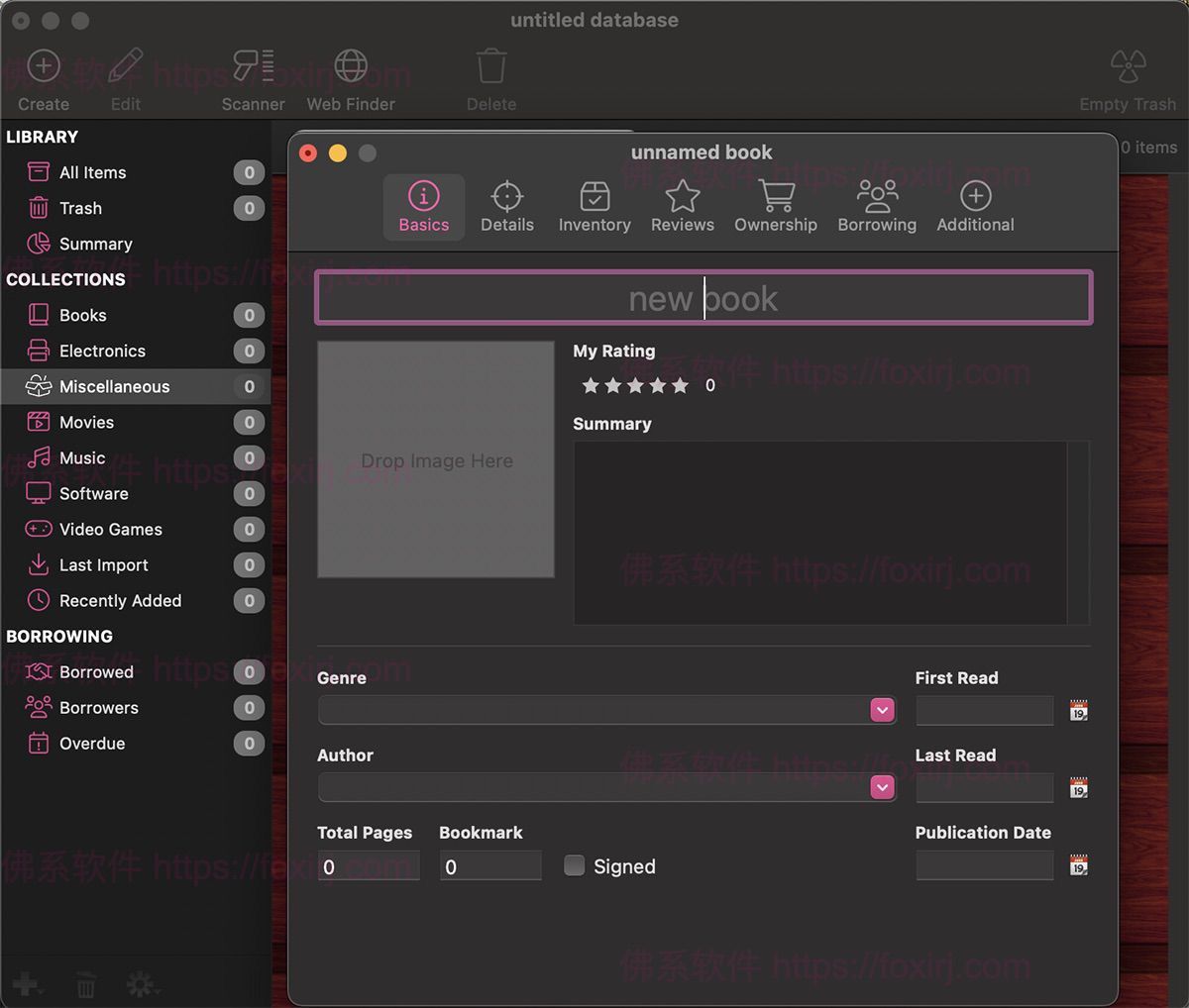 Librarian Pro 7.4.0 图书收藏管理-佛系软件 Librarian Pro 7.4.0 图书收藏管理-佛系软件