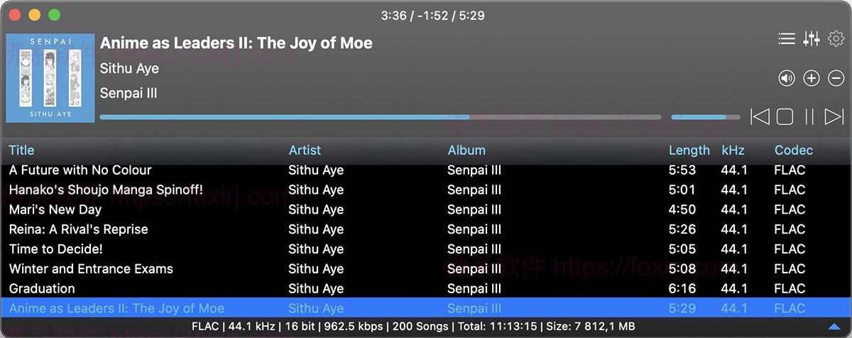 Colibri 2.2.0 MAS 无损音乐播放器-佛系软件 Colibri 2.2.0 MAS 无损音乐播放器-佛系软件