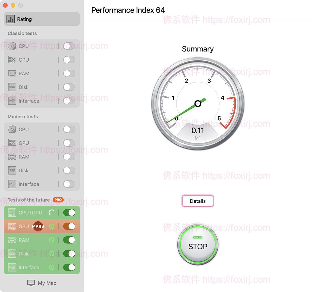 Performance Test 4.3.4 MAS 电脑系统基准测试器