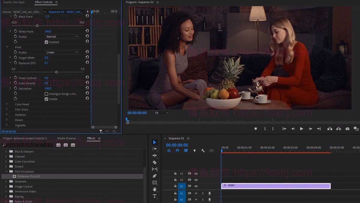 Dehancer Pro AE/PR 7.3.4 胶片模拟调色插件-佛系软件 Dehancer Pro AE/PR 7.3.4 胶片模拟调色插件-佛系软件
