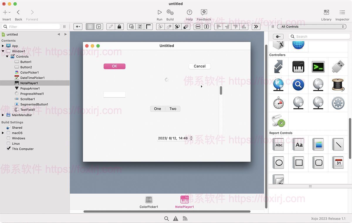 Xojo 2023 R1.1 23.1.1.59845 可视化编程开发-佛系软件 Xojo 2023 R1.1 23.1.1.59845 可视化编程开发-佛系软件