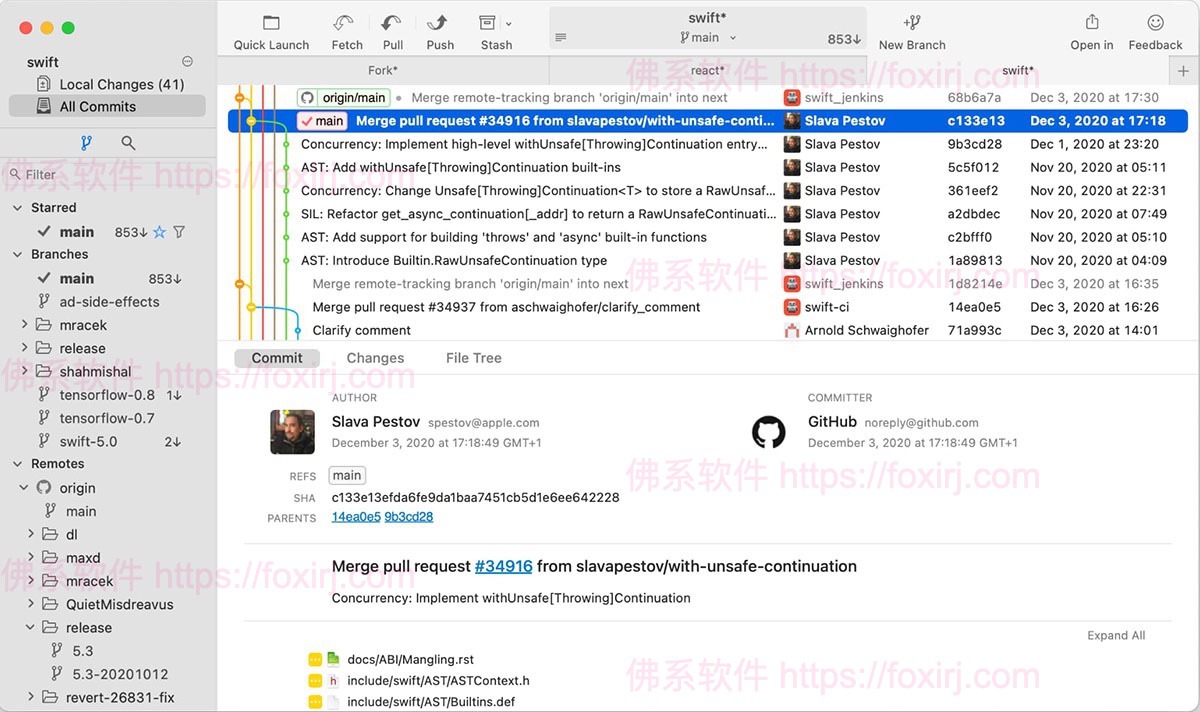 Fork 2.57.0 Git客户端-佛系软件 Fork 2.57.0 Git客户端-佛系软件