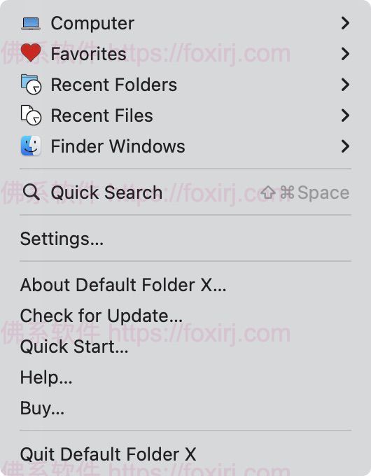 Default Folder X 6.2 文件管理器-佛系软件 Default Folder X 6.2 文件管理器-佛系软件