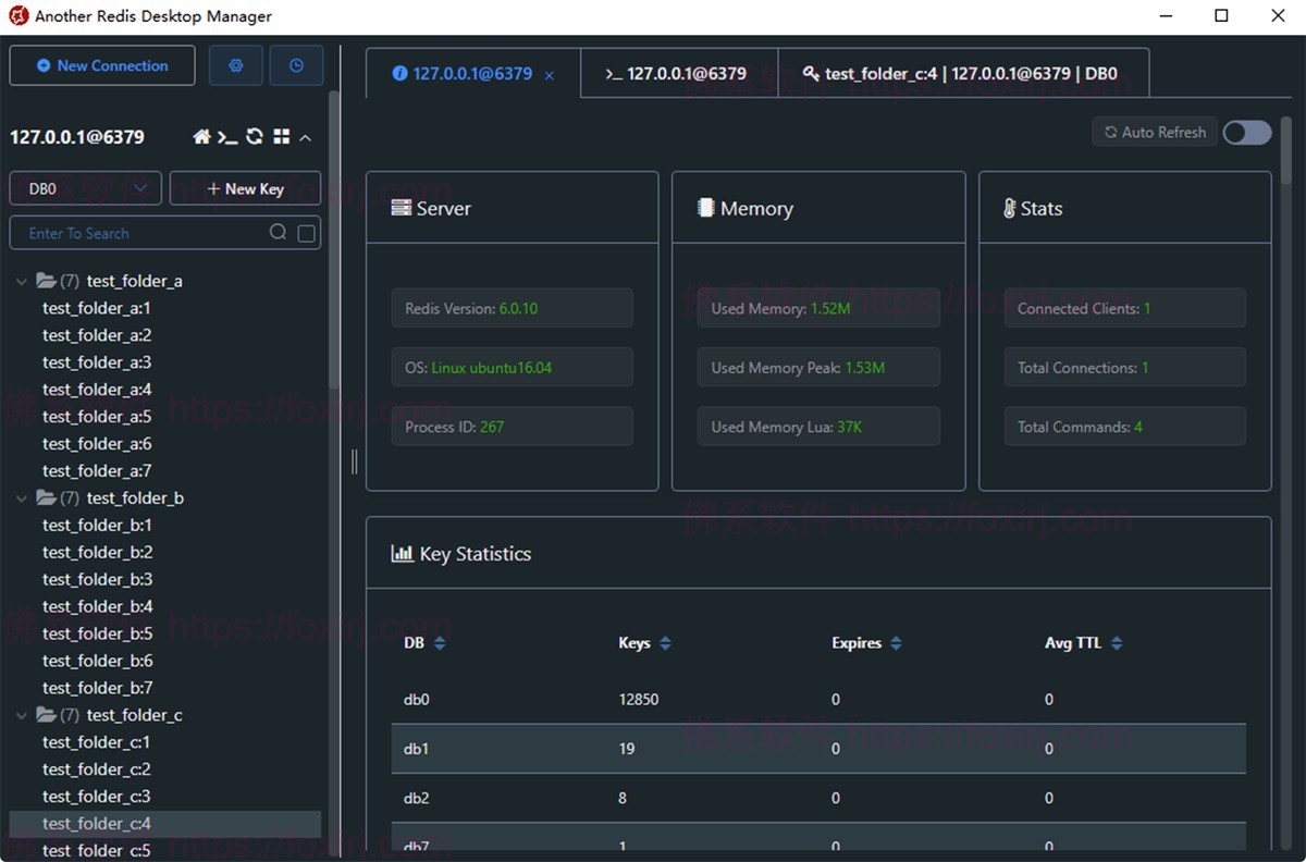 Another Redis Desktop Manager 1.7.1 Redis可视化管理-佛系软件 Another Redis Desktop Manager 1.7.1 Redis可视化管理-佛系软件