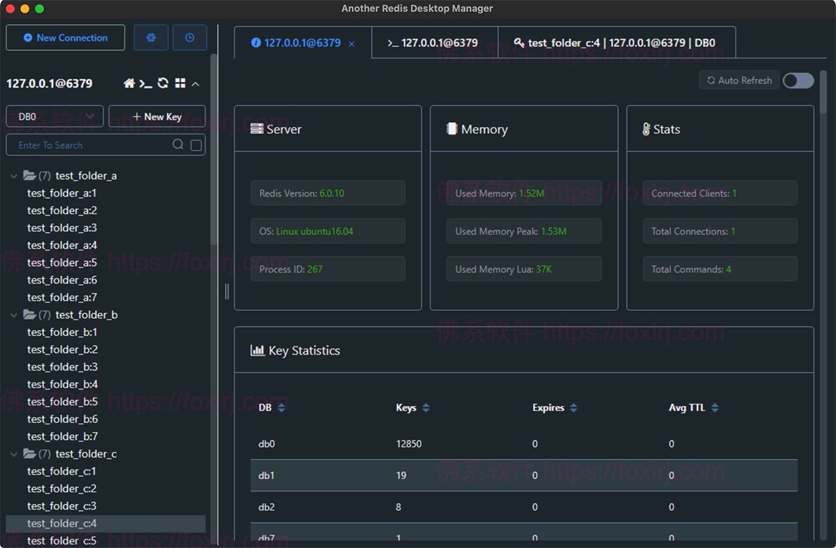Another Redis Desktop Manager 1.7.1 Redis可视化管理-佛系软件 Another Redis Desktop Manager 1.7.1 Redis可视化管理-佛系软件