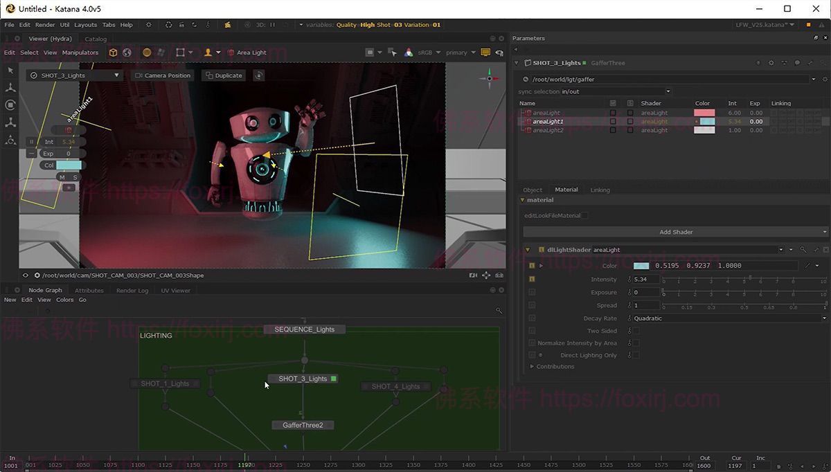 The Foundry Katana 8.0v4 视觉灯光渲染与照明增强-佛系软件 The Foundry Katana 8.0v4 视觉灯光渲染与照明增强-佛系软件