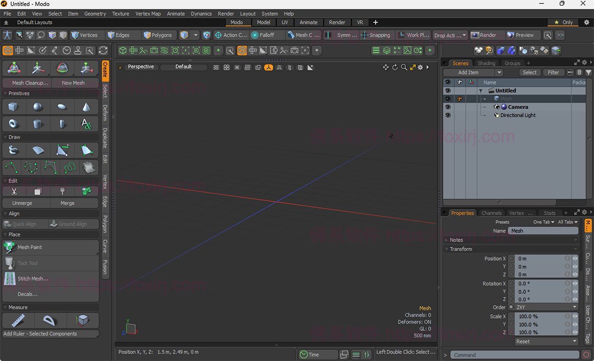 The Foundry MODO 17.1v1 3D建模渲染设计-佛系软件 The Foundry MODO 17.1v1 3D建模渲染设计-佛系软件
