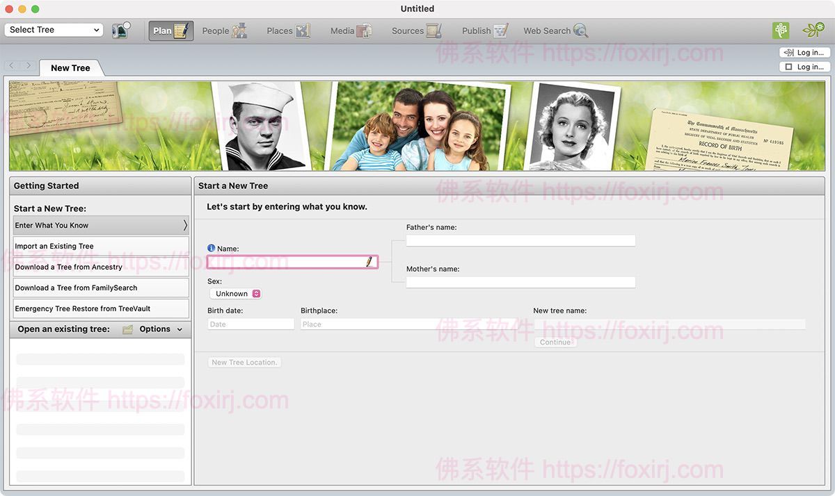 Family Tree Maker 2024 25.0.0.1164 家谱族谱制作-佛系软件 Family Tree Maker 2024 25.0.0.1164 家谱族谱制作-佛系软件