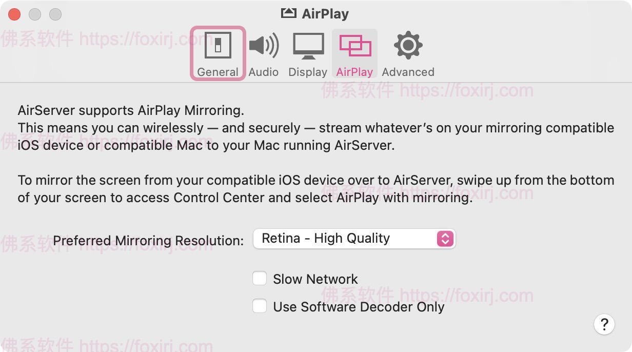 AirServer 7.2.6 AirPlay无线投屏