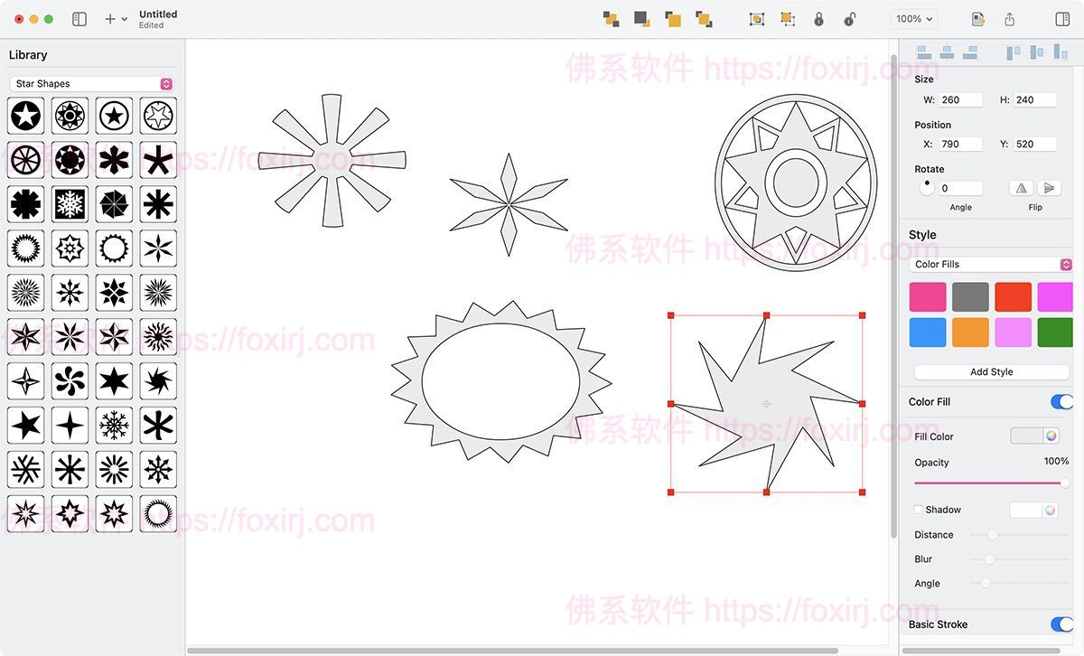 Logo Art 1.0.5 MAS 矢量绘图设计-佛系软件 Logo Art 1.0.5 MAS 矢量绘图设计-佛系软件