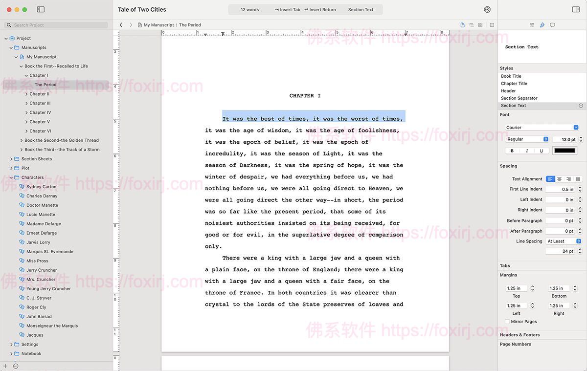 Storyist 4.3.9 小说写作编辑