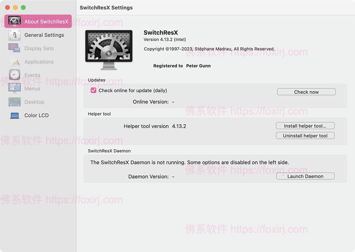 SwitchResX 4.14.1 修改屏幕显示分辨率-佛系软件 SwitchResX 4.14.1 修改屏幕显示分辨率-佛系软件