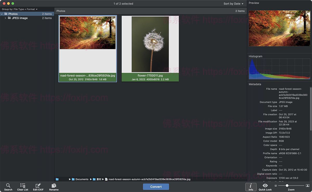 PhotoMill X 3.0.2 图片批量处理-佛系软件 PhotoMill X 3.0.2 图片批量处理-佛系软件