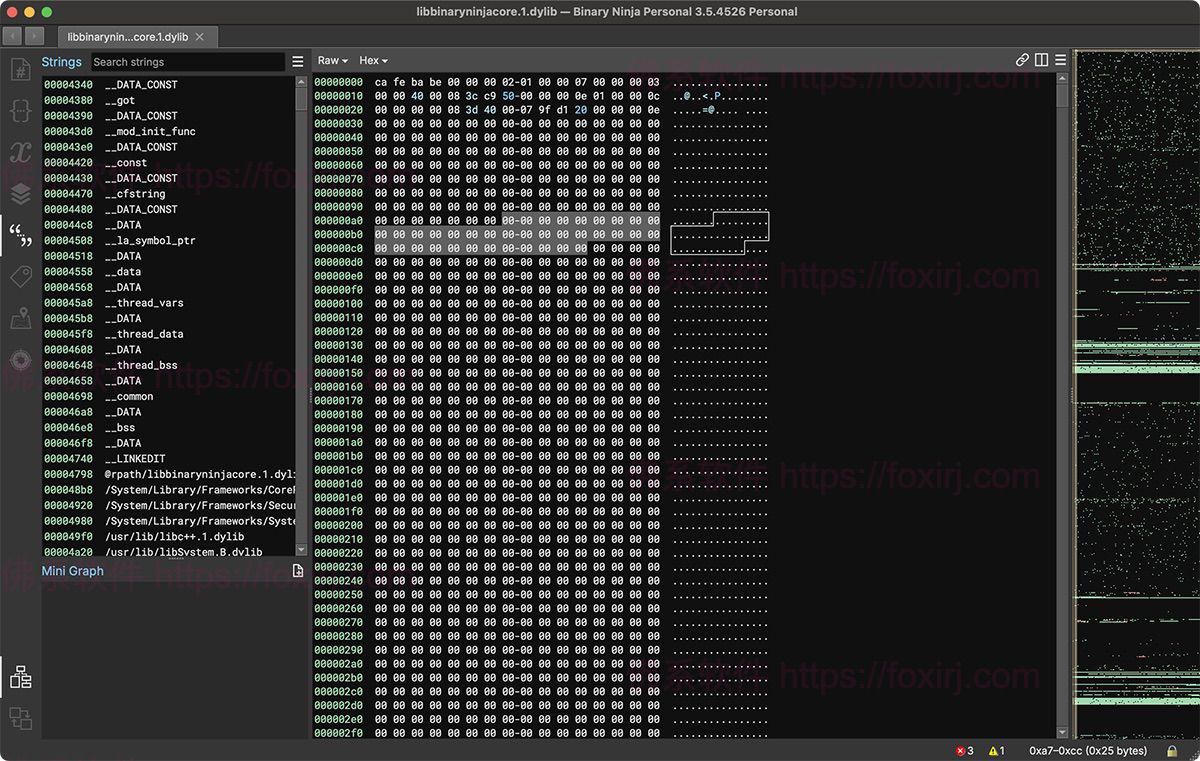 Binary Ninja Personal 4.2.6455 逆向编译调试