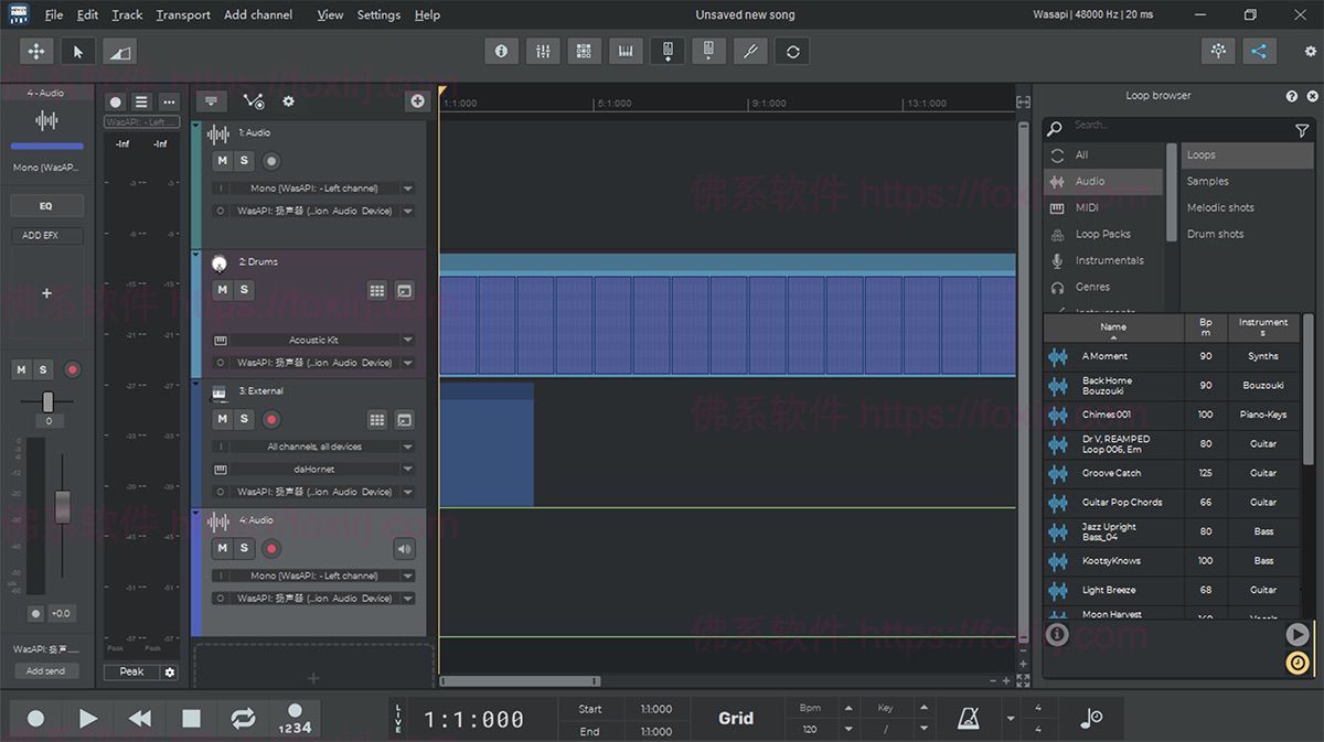 n-Track Studio Suite 10.2.2.10189 多轨音频制作-佛系软件 n-Track Studio Suite 10.2.2.10189 多轨音频制作-佛系软件