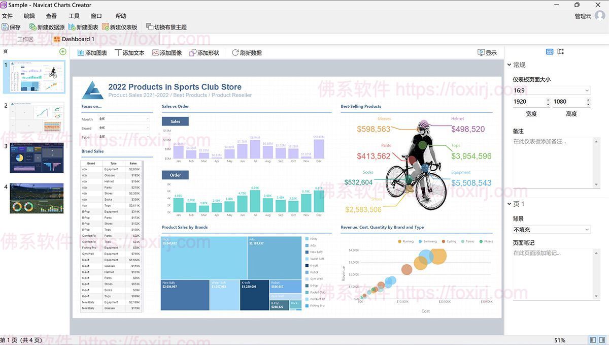Navicat Charts Creator 1.1.15 Navicat图表创建-佛系软件 Navicat Charts Creator 1.1.15 Navicat图表创建-佛系软件
