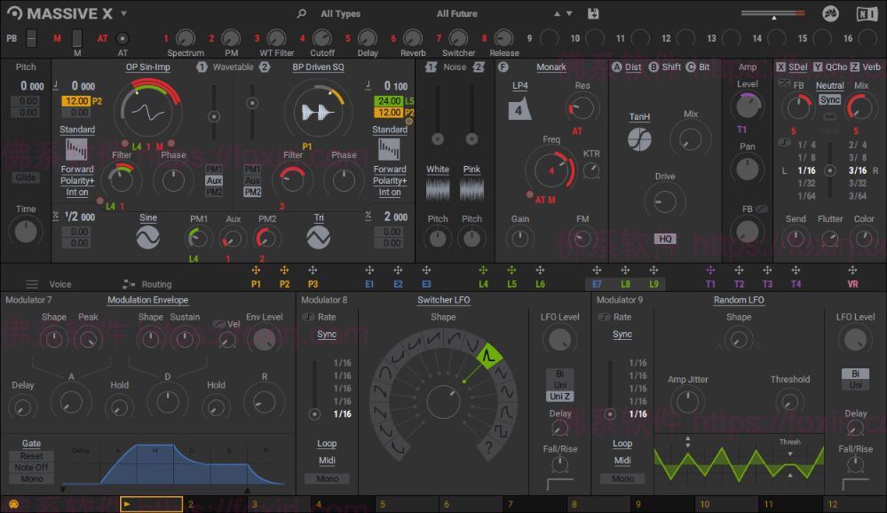 Native Instruments Massive X 1.6.1 音乐低音合成插件-佛系软件 Native Instruments Massive X 1.6.1 音乐低音合成插件-佛系软件